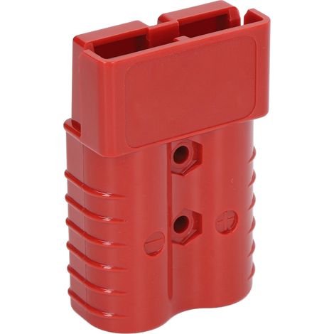 Connecteur SH350 350 A 600 V, bipolaire, connecteur rapide haute intensité pour batterie, pour voitures, caravanes, bateaux, chariots élévateurs, rouge (1/5)
