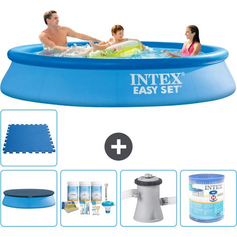 Intex Piscine Easy Set Ronde - 305x61 cm - 6-pièces S40450 (1/5)