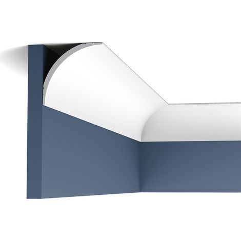 Orac – Coving CX126 90mm – Lightweight and easy to install – Primed for painting – Suitable for medium to large rooms (1/5)
