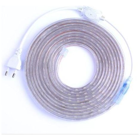 Kit complet de ruban LED 10 mètres 220 V étanche en silicone (1/4)