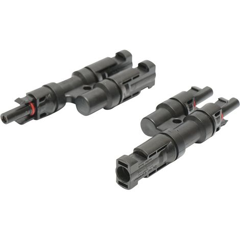 Set di 2 connettori MC4 tipo Y per cavo solare (1/3)