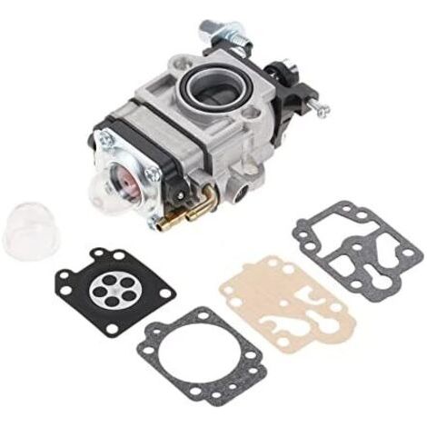 Kit de réparation de carburateur pour tondeuses à gazon 43cc et 52cc – comprend un joint, un diaphragme et une pompe manuelle – pour les taille-haies CG430, CG520, BC430 et BC520. (1/5)