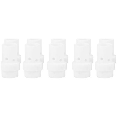Lot de 10 diffuseurs de gaz MIG 36 KD Diffuseur de gaz en céramique MIG/MAG Soudure Lampe Torche de Soudure consommables (1/5)