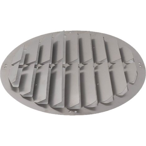 Deflector de aire acondicionado para exteriores, protección contra viento directo, deflector de viento de acero inoxidable, cubierta protectora universal. (1/2)