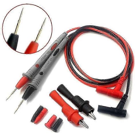 Cordon de test universel pour multimètre, câble AC/DC 1000 V 20 A CAT III, sonde de mesure pour multimètre p20241126780 (1/3)