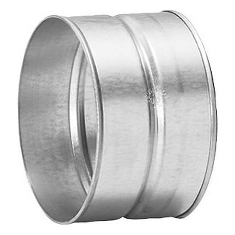 Buderus Verbindungsmuffe Metall DN100 SM100, verzinktes Sahlblech für Logavent HRV156 K (BS) - 7738112487