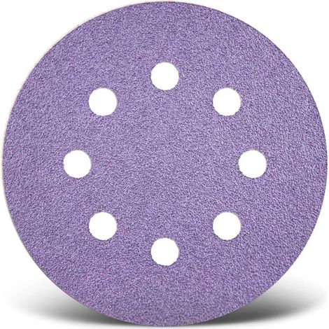MENZER Klett-Schleifscheiben Ø 125 mm K100 8-Loch VE 50 50 Stk