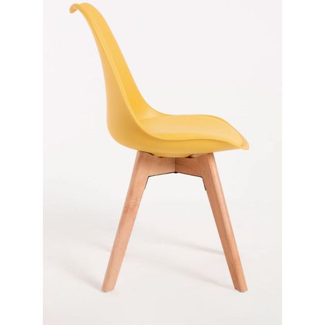 Sillas Comedor - Silla Synk Basic - Amarillo