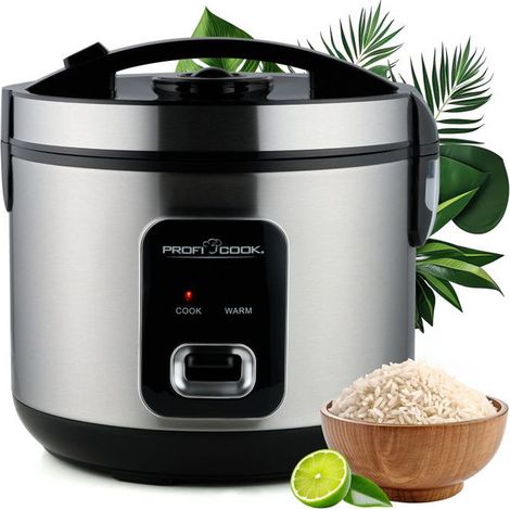 ProfiCook PC-RK 1285 Cuociriso Argento 3 kg