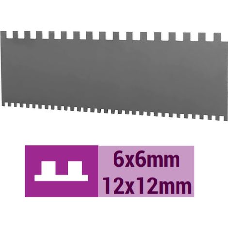 Double peigne pour Colombo RAIMONDI 6 x 6 mm & 12 x 12 mm