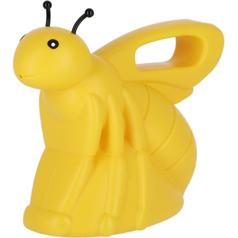 Esschert Design – Arrosoir abeille jaune – HDPE et PP, 1,6 litre, longueur 25 cm (1/5)