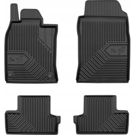 MINI ONE 2001-2006 ALFOMBRAS DE PUERTA CAJA DE GOMA 77