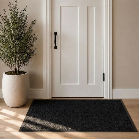 Tapis anti-salissure Ingresso - 90x150 cm - Noir
