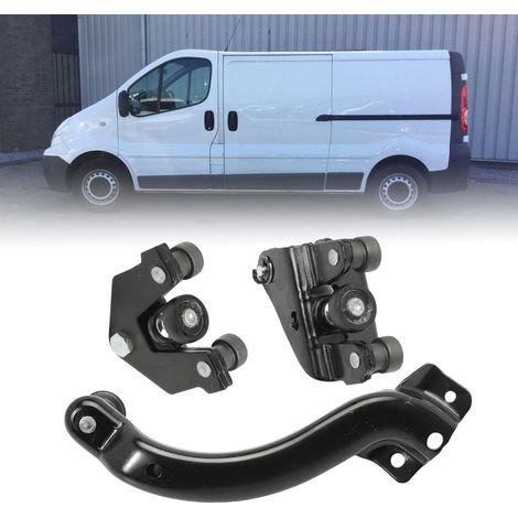 Side Door Roller Kit for Trafic 2 Vivaro A Primastar 2000-2014, Sliding Door Rollers, Upper Central Lower Side Door Roller Guide,77003123012 (1/5)