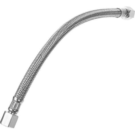 Tuyau de compresseur d'air en acier inoxydable, tuyau de remplacement pneumatique pour compresseur d'air (1/5)