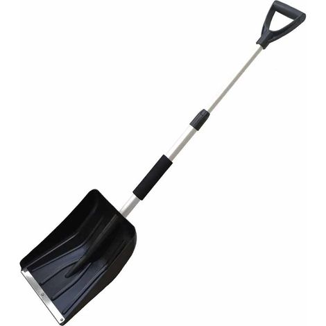 Pala telescopica Jbm extendable aluminum shovel design compatto manico ergonomico