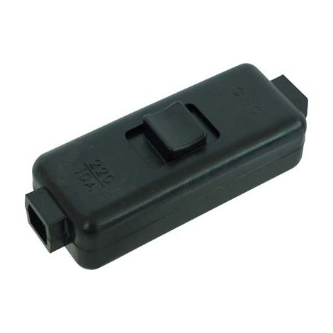 INTERRUTTORE BIPOLARE - NERO- 10 pezzi