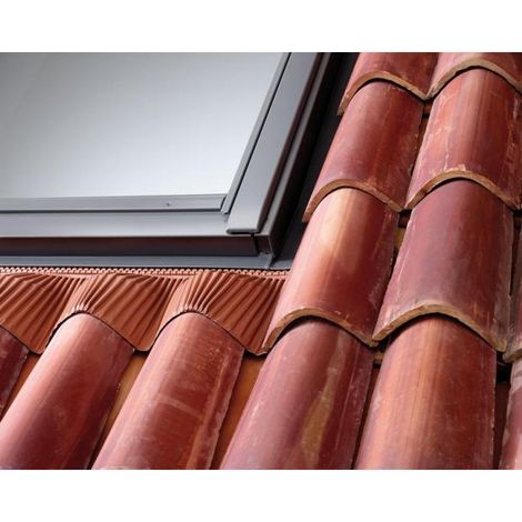 Raccord Rouge brun VELUX 114x118 cm pour tuile inférieure à 120mm - EDW SK06 0700C2