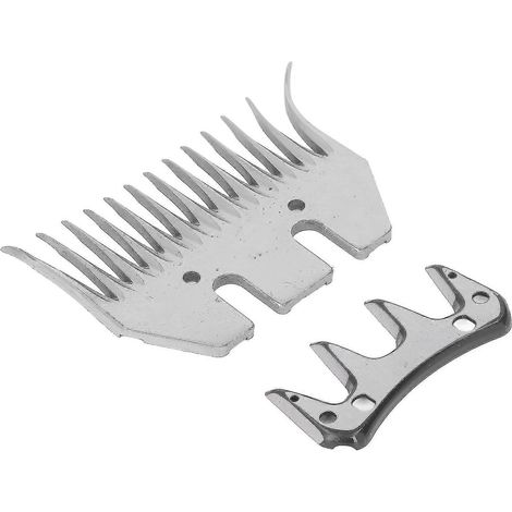 Kit d'accessoires pour tondeuse à moutons, lame incurvée à 13 dents, peigne et coupe-laine (1/5)