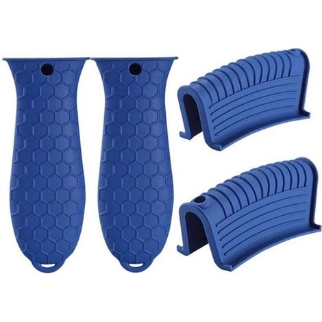4 coperture in silicone per padelle e manici in ferro (1/2)