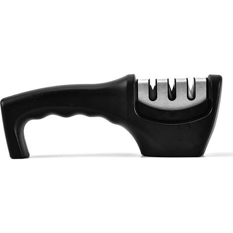 Affûteur diamant multifonction pour couteaux de cuisine, manuel et portable, à trois segments. (1/5)