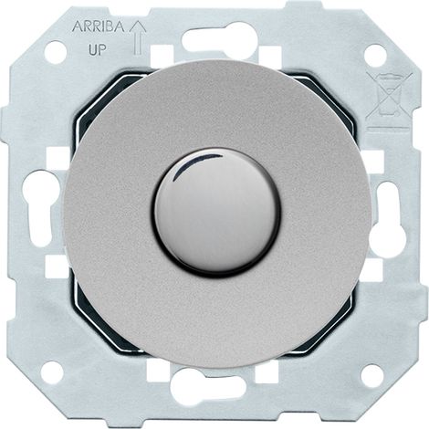 Variateur universel ALU - BOUTON CHROME DOM (1/2)