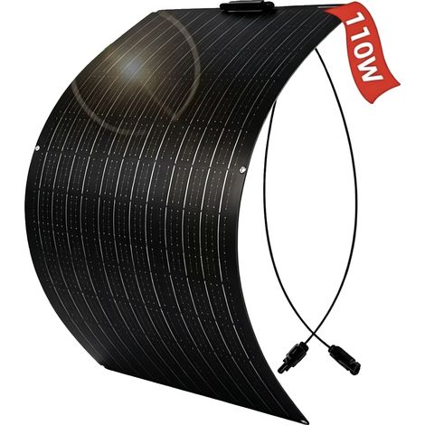 Pannello solare, design flessibile, alta efficienza, 1 pannello da 110 W (1/2)