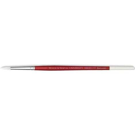 Pinceau rond à manche long taille 4 - Winsor & Newton Série 235 University
