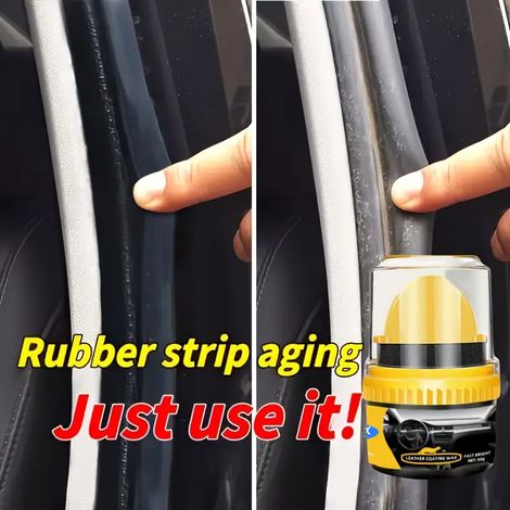 Autopflegeprodukt für Leder und Gummi, Dichtmittel für Autotüren und -fenster, tragbarer Allzweck-Fleckenentferner, auf Lager. (1/5)