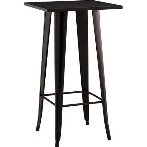 Mesa Auxiliar Alta Cuadrada Strong 60x60x105cm Thinia Home (1/4)