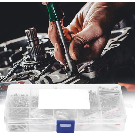 Assortiment de 300 vis à tête hexagonale creuse M2, M2.5 et M3 en acier inoxydable SS304 (1/5)