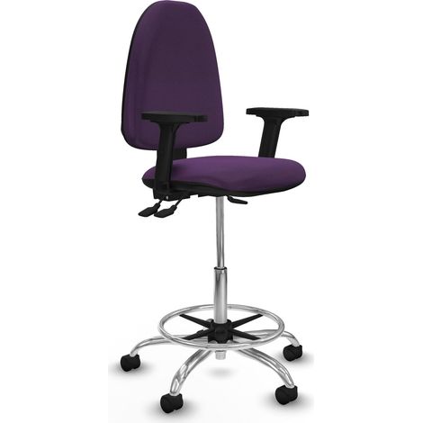 Piqueras y Crespo B2D05RN Ergonomischer Bürostuhl Lila