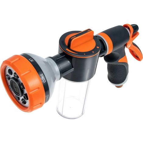 Household Water Nozzle For Garden Watering 2Pcs 10.6X5.7X5.5In Perfect For Lawn Maintenance And Pet Showering (1/5)