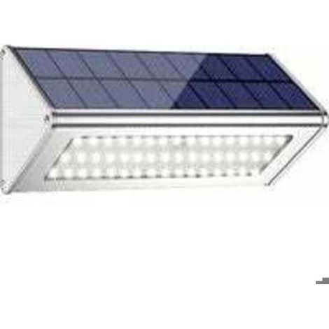 Lampe Solaire Extérieure - 48 LED - Boîtier Aluminium - Étanchéité IP65 - Détecteur Radar 10 M - 3000 Lm - Pour Jardin Terrasse Entrée (1/5)
