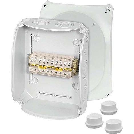 Hensel DK 2516 A scatola di derivazione grigia chiara RAL 7035