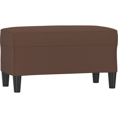 Panca marrone 70 x 35 x 41 cm sintetica 020010487