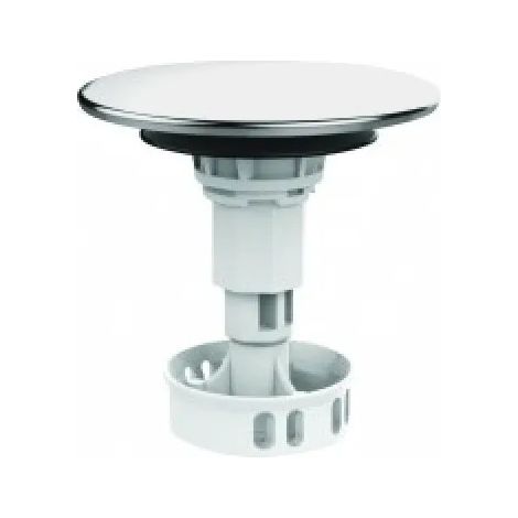 Valentin – Clapet recouvrant avec coulisseau cut et click – Panier pour bonde 1229 – Pour lavabo et bidet – Matériaux résistants