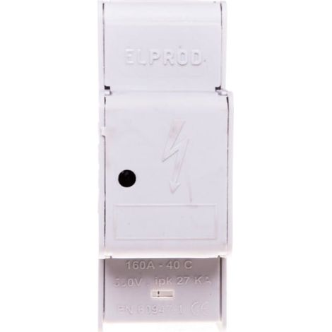 Bloque de distribuci贸n modular monopolar 160A gris LBR160A/13s 84321002
