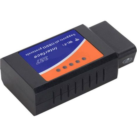 Interface OBD2 - ELM327 WiFi - Diagnostic Automobile - Compatible iOS Android - 1 Pièce (1/4)