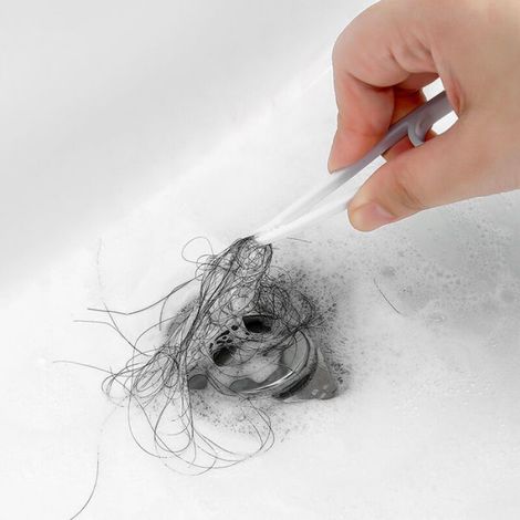 Brosse Pour Interstices - Tige Flexible 360° - Pour Salle De Bain Cuisine Carrelage Joints - 28 Cm - 42 G (1/4)