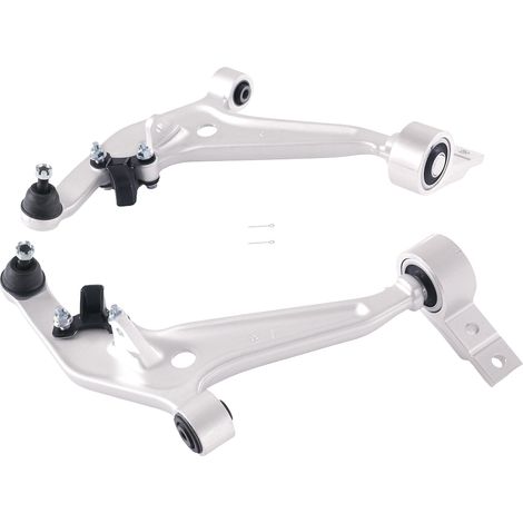 2PCS WISHBONE TRACK CONTROL ARMS FRONT LOWER LEFT + RIGHT FOR NISSAN X-TRAIL T30 (1/5)