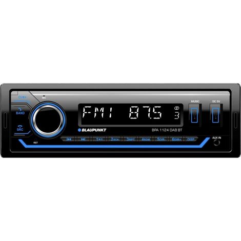 Blaupunkt BPA 1124 DAB BT Autoradio Bluetooth®-Freisprecheinrichtung, DAB+ Tuner