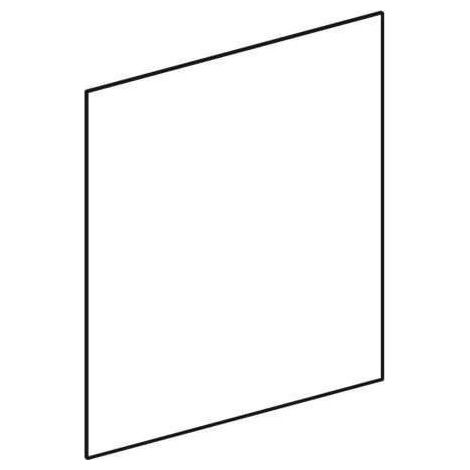 Geberit Schubladenfront für Seitenschrank Acanto, lava (1/2)