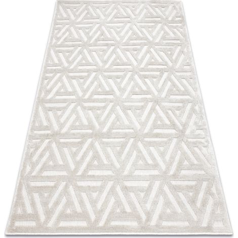 Teppich SANTO SISAL 58503 geometrisch beige beige 120x170 cm