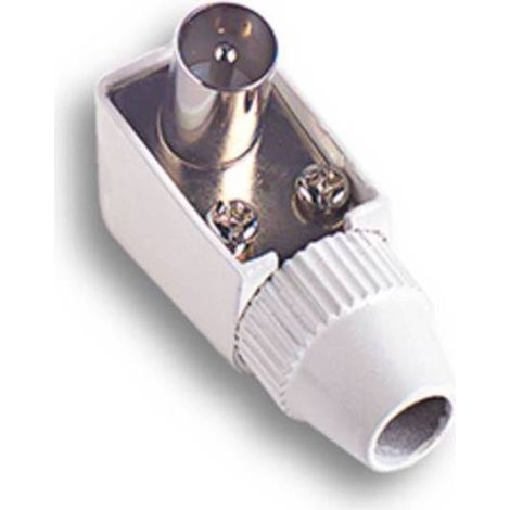 10 x SPINA COASSIALE A SQUADRA P/TV MAX 7 MM