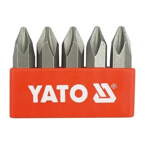 Schraubbit Yato yt-2810 Chrom-Vanadium Stahl 36mm 5er Pack