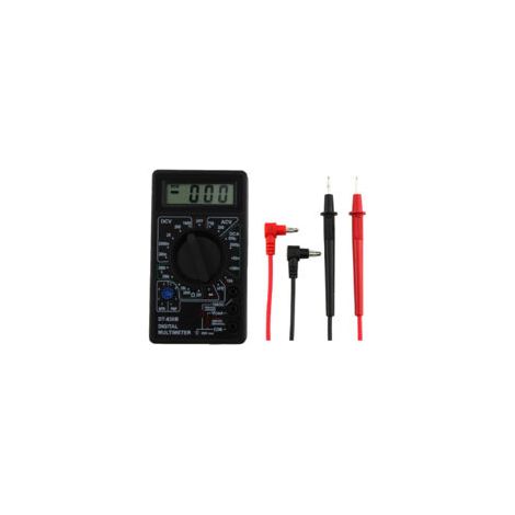 Multimetro digitale professionale DT832 - Ampio schermo LCD - Crezuo (1/4)