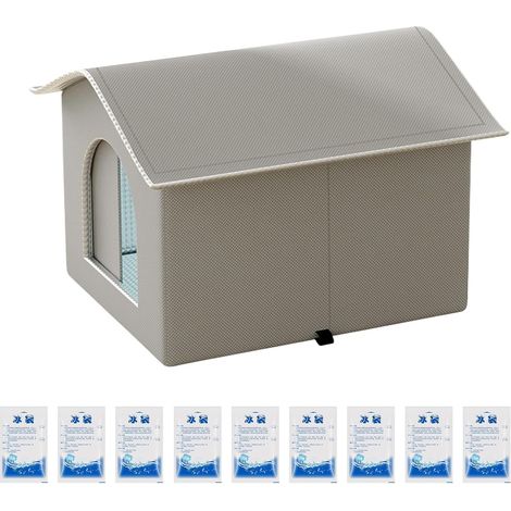 Maison Isolée pour Chat Abri Transportable pour Chien Isolé Condo pour (1/5)
