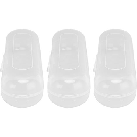 Lot de 20 boîtes de rangement portables pour ustensiles de cuisine bébé, comprenant cuillères et couverts transparents. (1/5)