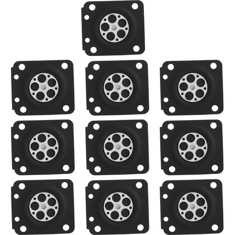 10pcs / set Garburetor Diaphragm Gaskets For Zama Chainsaw MS210 MS230 MS2500 (1/5)